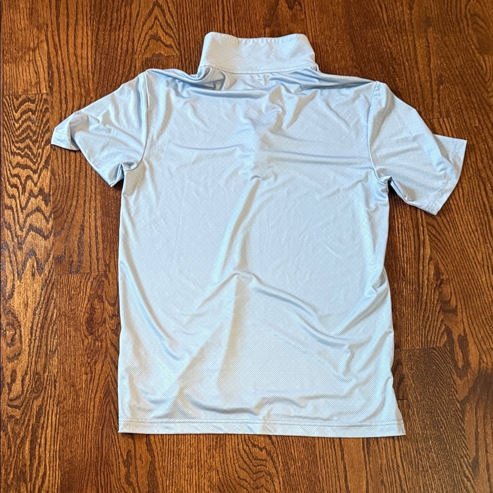 Adidas Sky Blue Polo Shirt - Picture 2 of 5